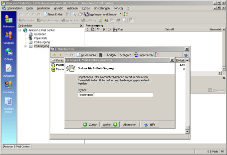 Mailoffice e-mail Account einrichten