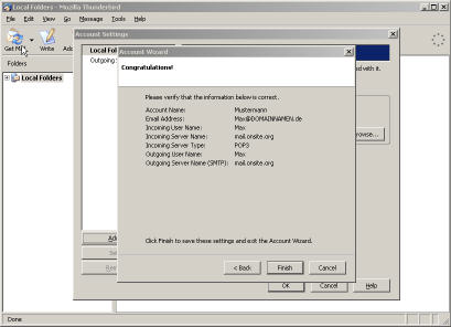 Mailoffice e-mail Account einrichten