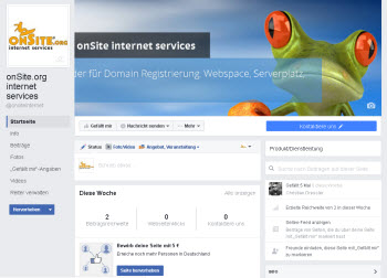 Facebook Firmen Homepage Erstellen lassen
