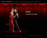 Neue Internetseite des Tango Lehrers Axel Vandenabeele